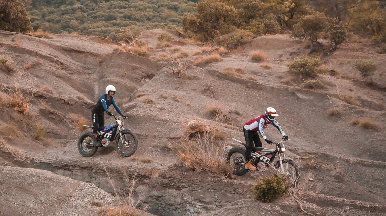 stage de moto trial avec christophe bruand